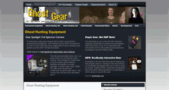 Desktop Screenshot of ghost-hunting-equipment.com